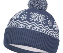 Шапка Elnik, серая с молочно-белым арт.16739.63