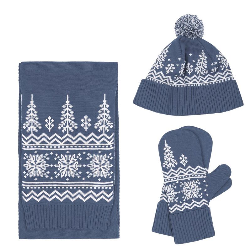 Шарф Elnik, серый с молочно-белым арт.16738.63