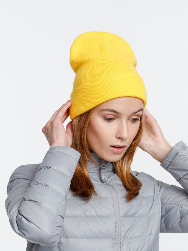 Шапка Urban Flow, желтая арт.16661.80