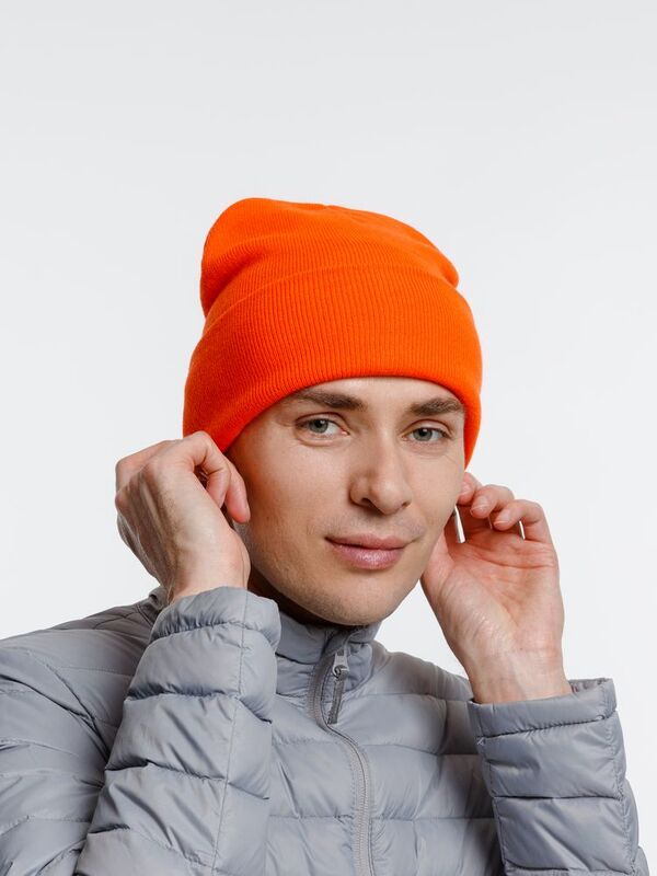 Шапка Urban Flow, оранжевая арт.16661.20