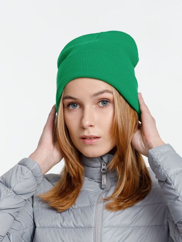 Шапка Urban Flow, зеленая арт.16661.90