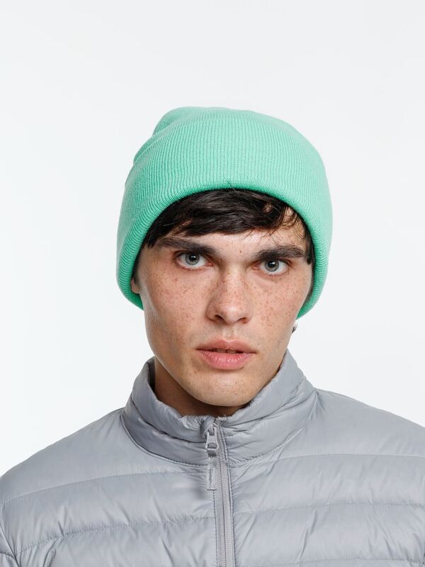 Шапка Urban Flow, зеленая (мятная) арт.16661.95
