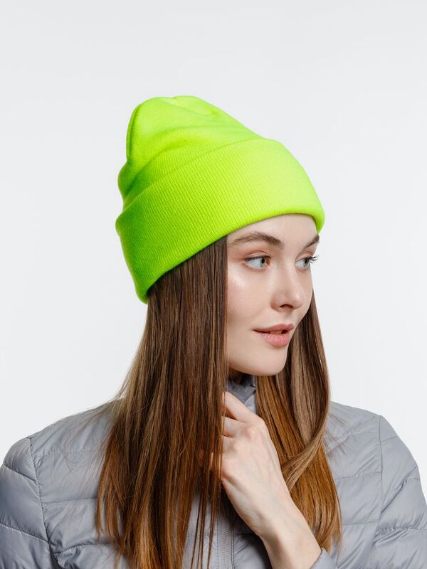 Шапка Urban Flow, салатовый неон арт.16661.94