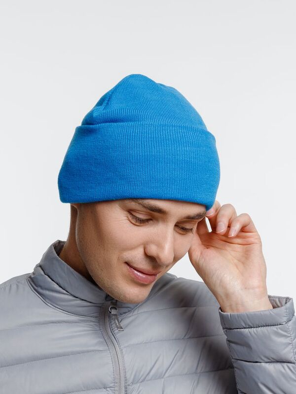 Шапка Urban Flow, ярко-голубая арт.16661.42