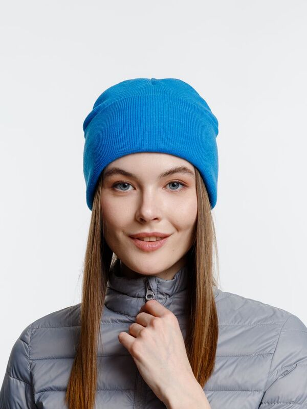 Шапка Urban Flow, ярко-голубая арт.16661.42