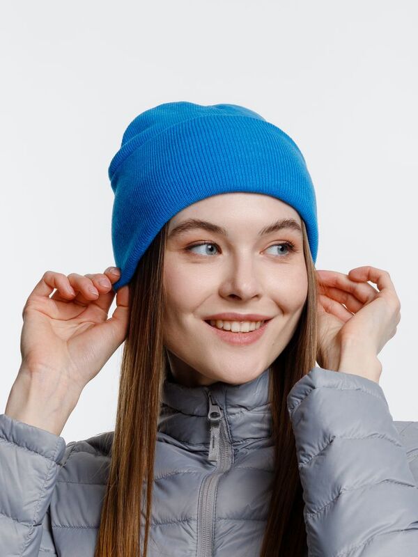 Шапка Urban Flow, ярко-голубая арт.16661.42