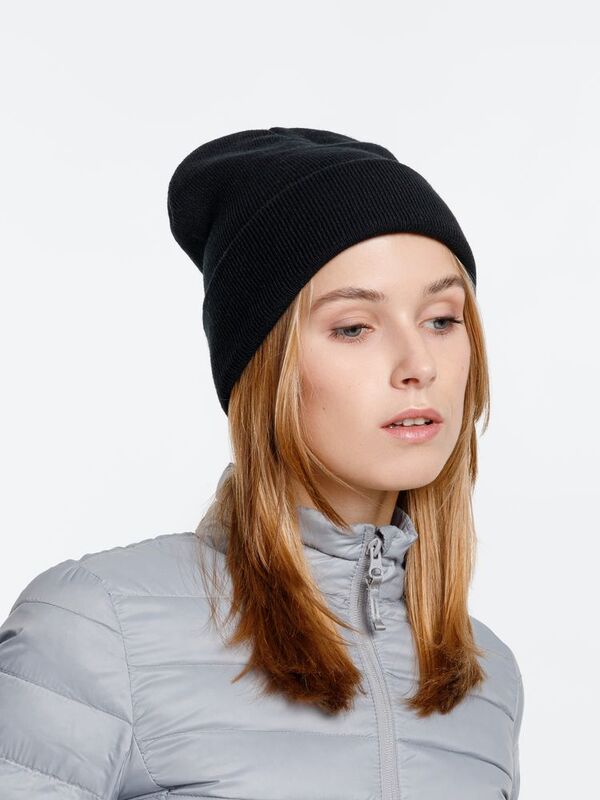Шапка Urban Flow, черная арт.16661.30