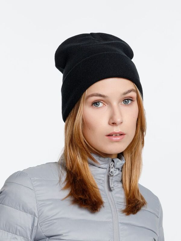 Шапка Urban Flow, черная арт.16661.30