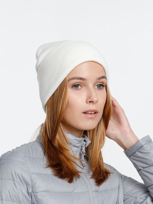 Шапка Urban Flow, молочно-белая арт.16661.61