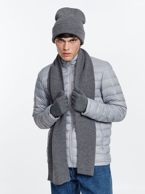 Шапка Urban Flow, темно-серый меланж арт.16661.33