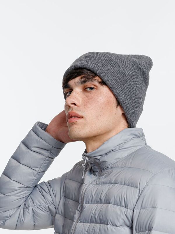 Шапка Urban Flow, темно-серый меланж арт.16661.33