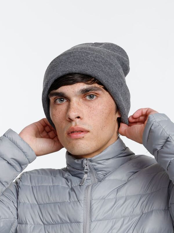 Шапка Urban Flow, темно-серый меланж арт.16661.33