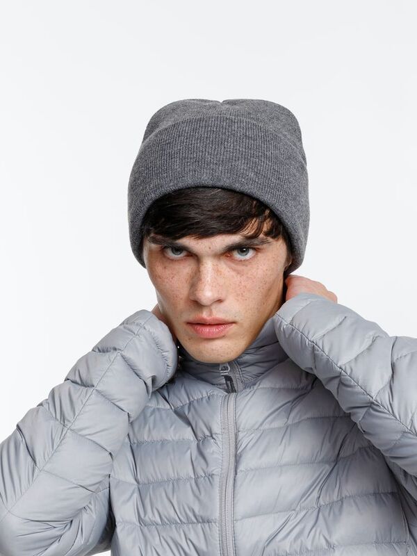 Шапка Urban Flow, темно-серый меланж арт.16661.33