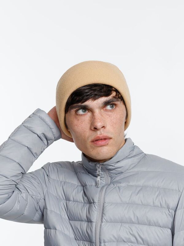 Шапка Urban Flow, бежевая арт.16661.12