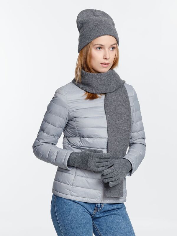 Шарф Urban Flow, темно-серый меланж арт.16662.33