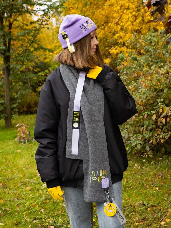 Перчатки Urban Flow, желтые арт.16663.80