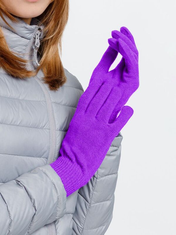 Перчатки Urban Flow, ярко-фиолетовые арт.16663.77