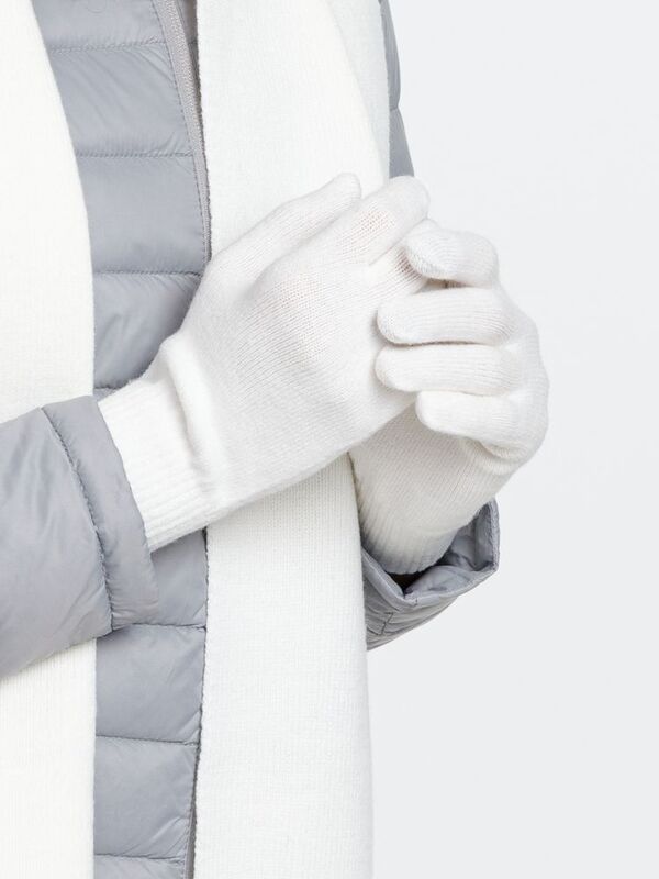 Перчатки Urban Flow, молочно-белые арт.16663.61
