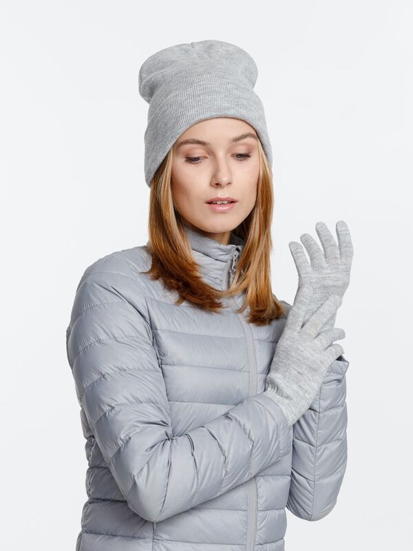 Перчатки Urban Flow, светло-серый меланж арт.16663.31