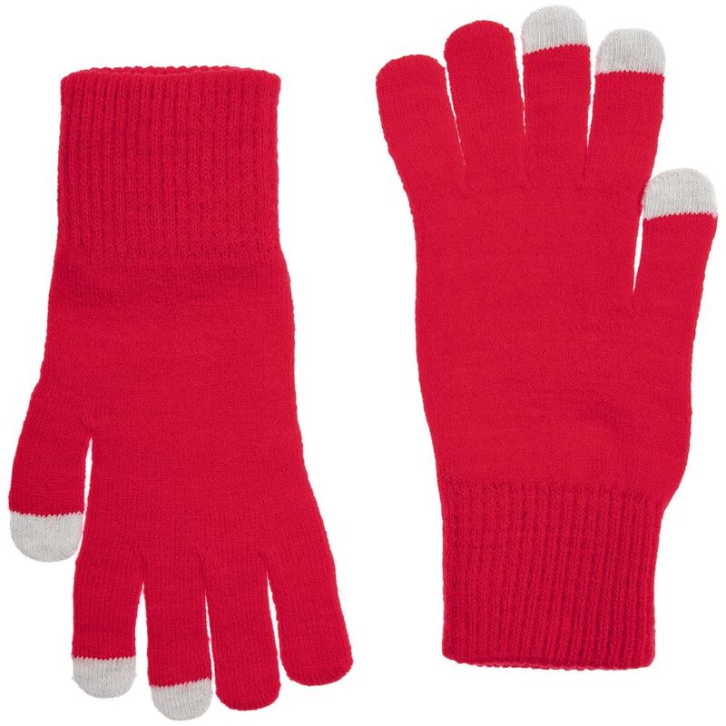 Перчатки сенсорные Urban Flow, красные арт.16664.50