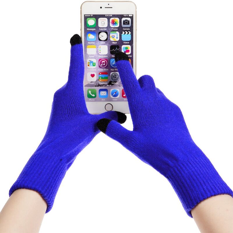 Перчатки сенсорные Urban Flow, ярко-синие арт.16664.44