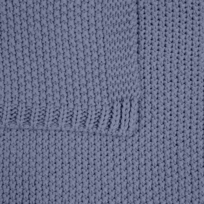 Плед Longview, серо-синий (сланец) арт.15743.12