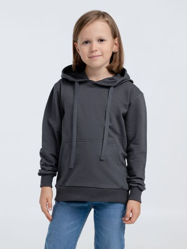 Худи детское Kirenga Kids 2.0, темно-серое (графит) арт.16211.10