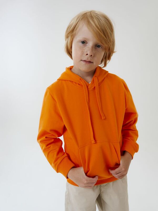 Худи детское Kirenga Kids 2.0, оранжевое арт.16211.20
