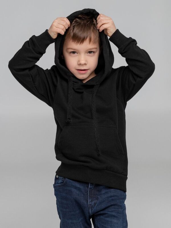 Худи детское Kirenga Kids 2.0, черное арт.16211.30