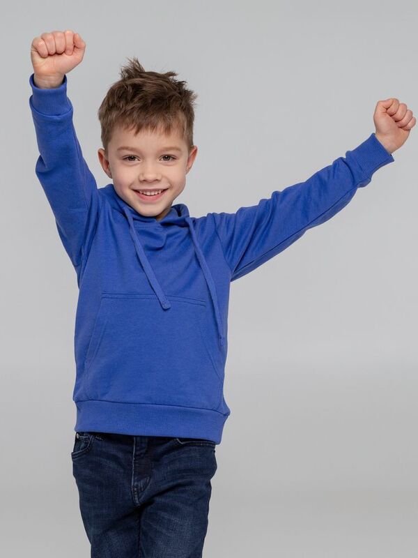 Худи детское Kirenga Kids 2.0, ярко-синее арт.16211.44