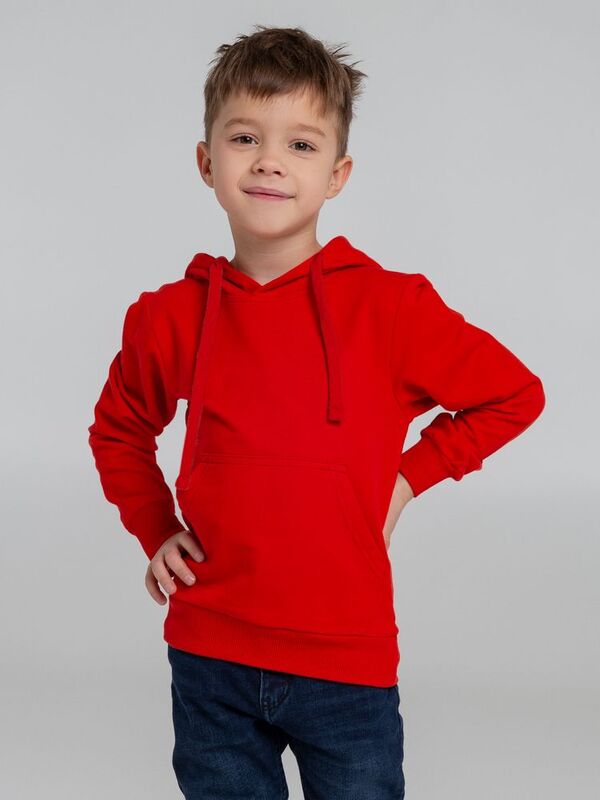 Худи детское Kirenga Kids 2.0, красное арт.16211.50