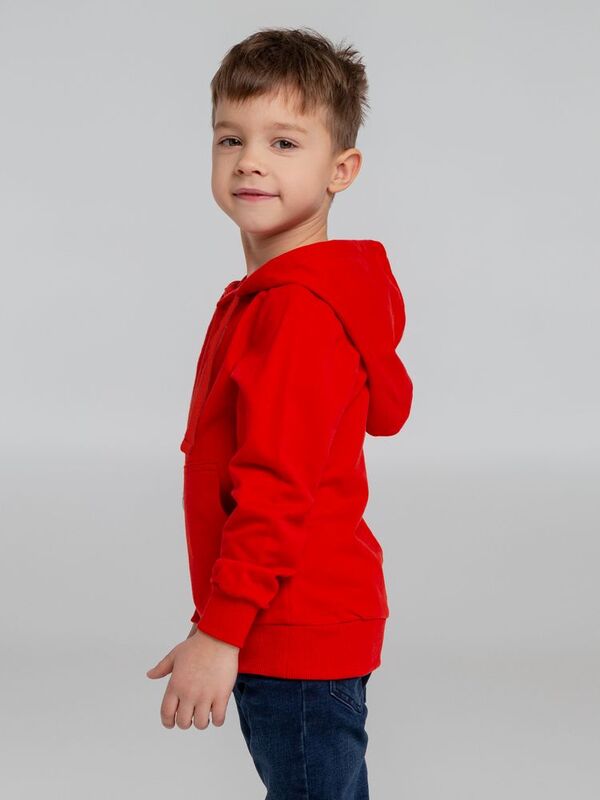 Худи детское Kirenga Kids 2.0, красное арт.16211.50