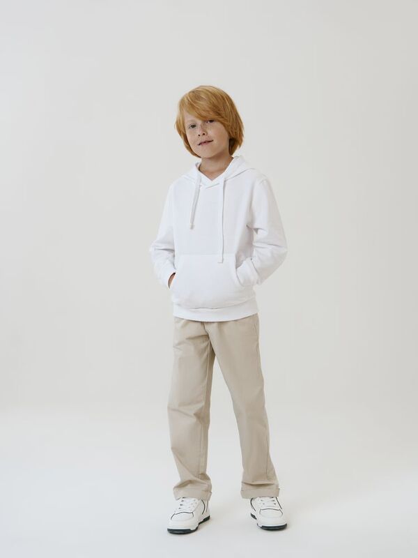 Худи детское Kirenga Kids 2.0, белое арт.16211.60