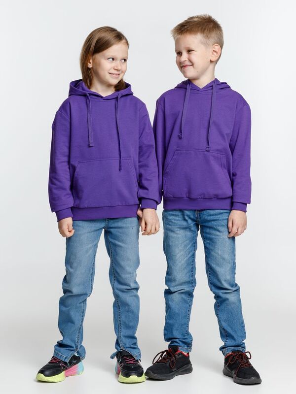 Худи детское Kirenga Kids 2.0, фиолетовое арт.16211.78