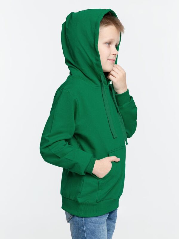 Худи детское Kirenga Kids 2.0, зеленое арт.16211.92