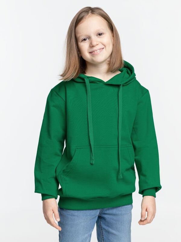 Худи детское Kirenga Kids 2.0, зеленое арт.16211.92