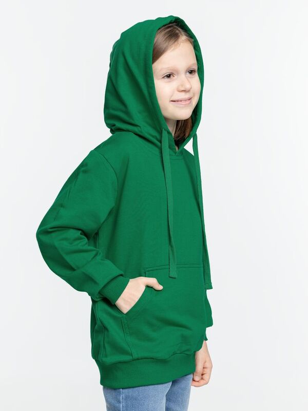 Худи детское Kirenga Kids 2.0, зеленое арт.16211.92