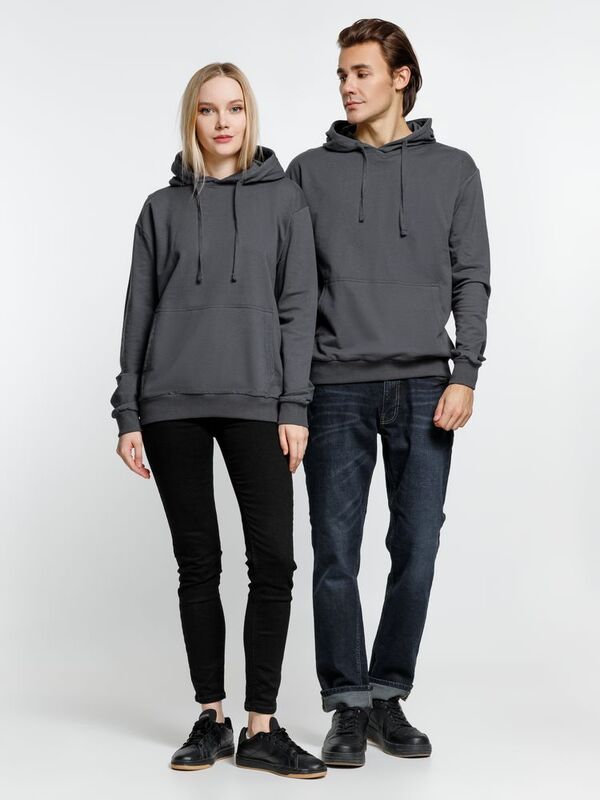 Худи Kirenga 2.0, темно-серое (графит) арт.16212.10