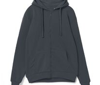 Толстовка на молнии с капюшоном Siverga 2.0, темно-серая (графит) арт.16213.10