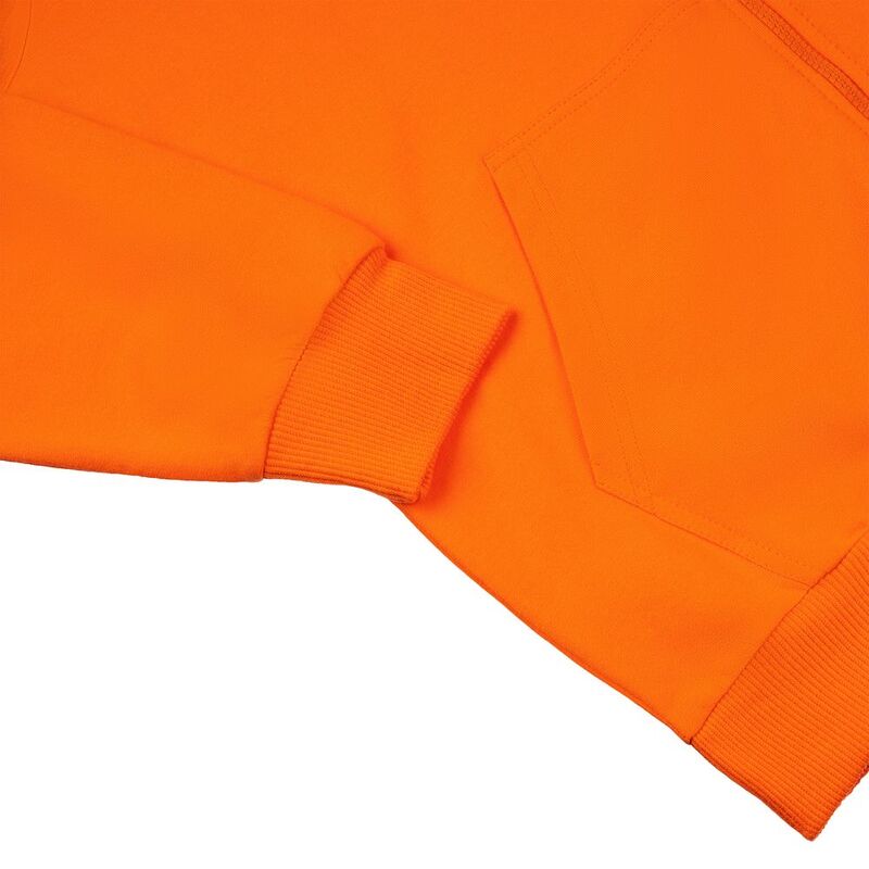 Толстовка на молнии с капюшоном Siverga 2.0, оранжевая арт.16213.20