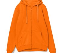Толстовка на молнии с капюшоном Siverga 2.0, оранжевая арт.16213.20