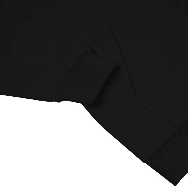 Толстовка на молнии с капюшоном Siverga 2.0, черная арт.16213.30