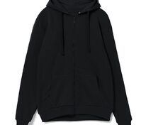 Толстовка на молнии с капюшоном Siverga 2.0, черная арт.16213.30