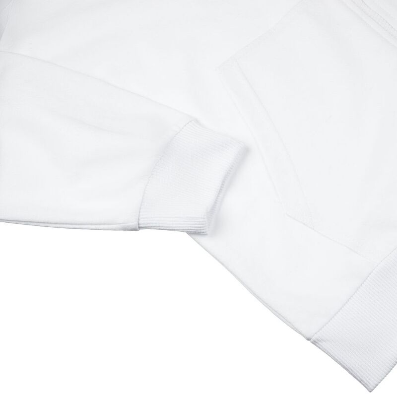 Толстовка на молнии с капюшоном Siverga 2.0, белая арт.16213.60