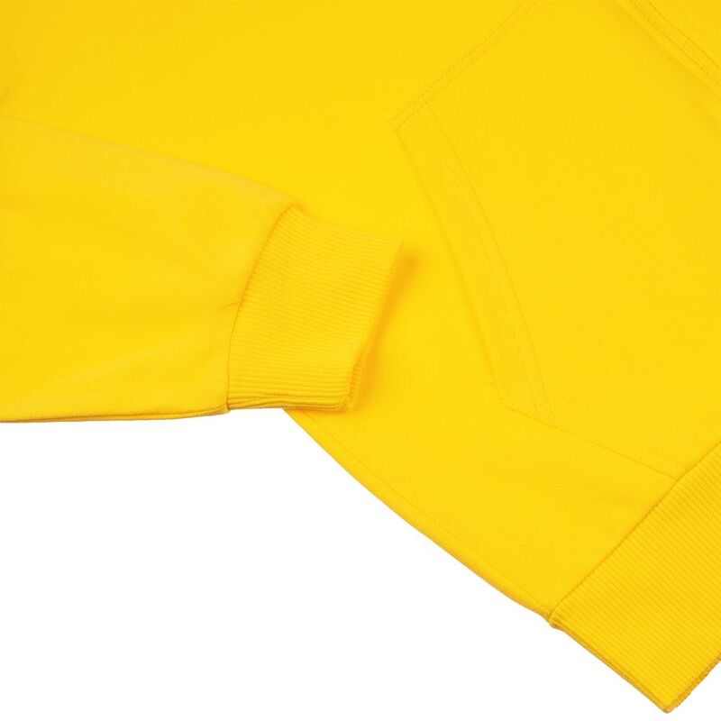 Толстовка на молнии с капюшоном Siverga 2.0, желтая арт.16213.80