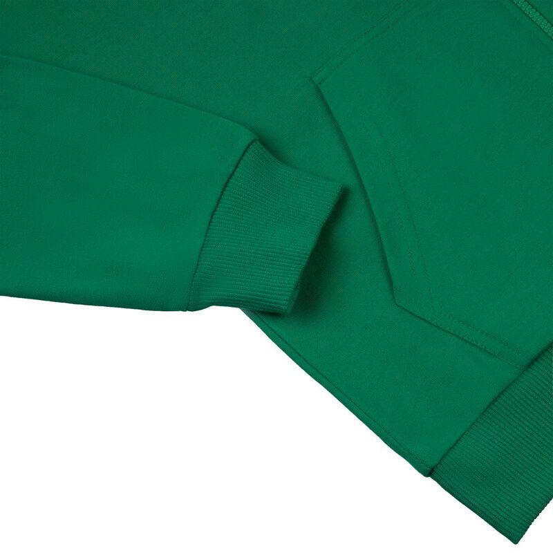 Толстовка на молнии с капюшоном Siverga 2.0, зеленая арт.16213.92