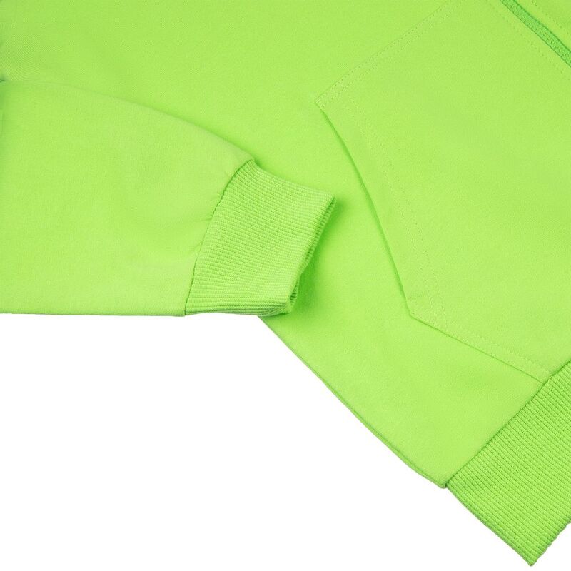 Толстовка на молнии с капюшоном Siverga 2.0, зеленое яблоко арт.16213.94