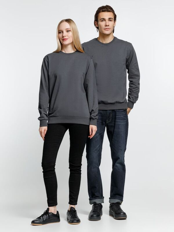 Свитшот Toima 2.0, темно-серый (графит) арт.16214.10