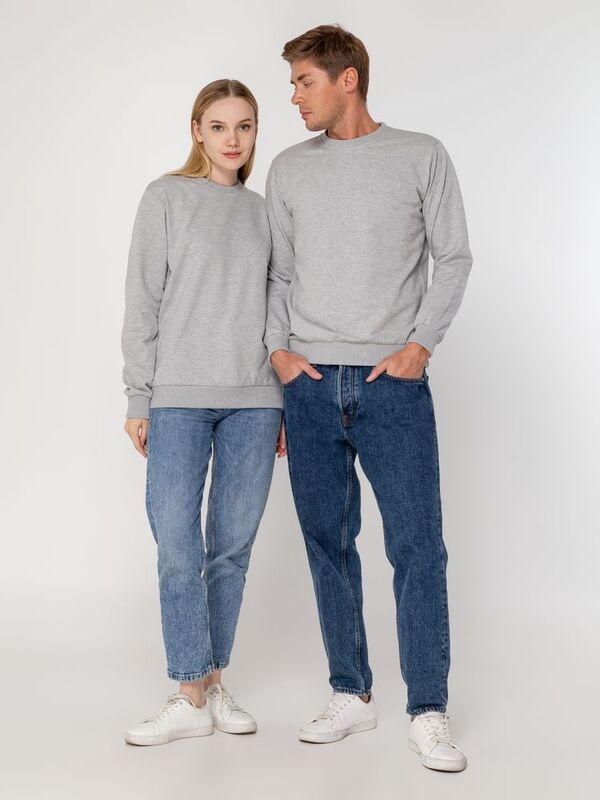 Свитшот Toima 2.0, серый меланж арт.16214.11