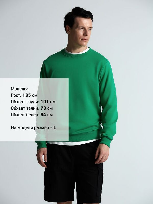 Свитшот Toima 2.0, зеленый арт.16214.92